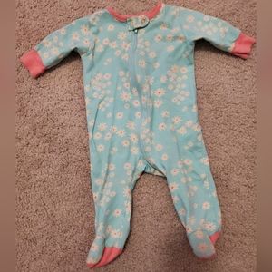 Gerber floral sleeper 0-3m